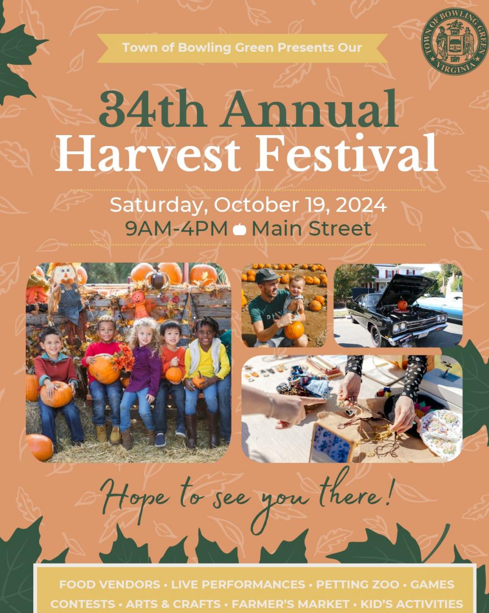 34th Harvest Festival Bowling Green Virginia